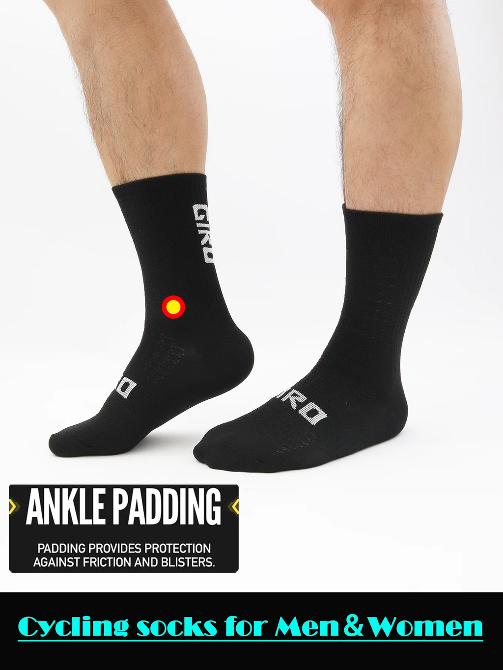 Professional Cycling Compression Socks - Knee-High Sport Socks for Men & Women