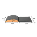 Ab Exercise Mat - Soft Sit-Up Cushion with Back Support