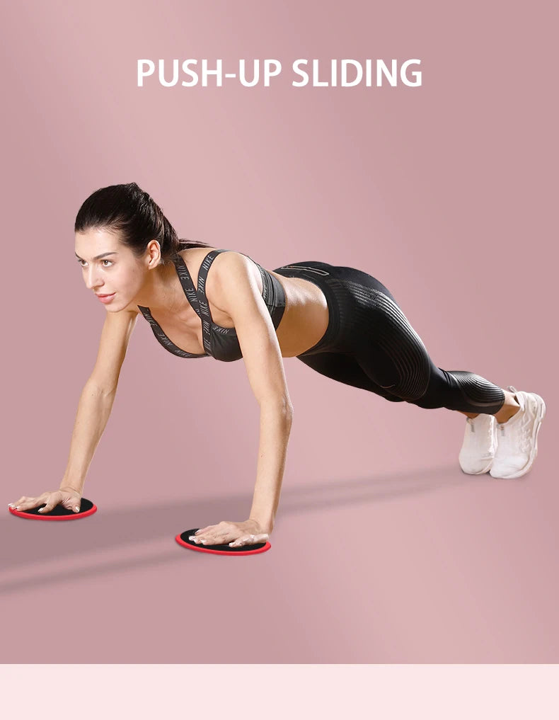 MarkhorAthletics™ High Quality Yoga Fitness Sliding Discs/Pads