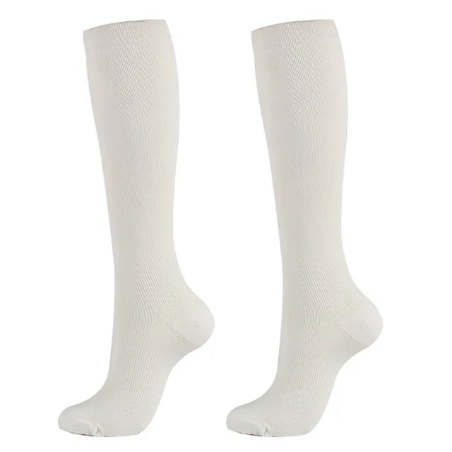Compression Stockings for Blood Circulation - Knee-High Support Socks