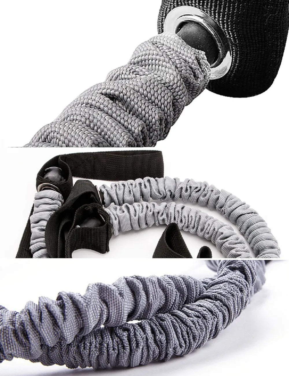 Double-Wheel Ab Roller with Resistance Tubes – CrossFit Core Trainer