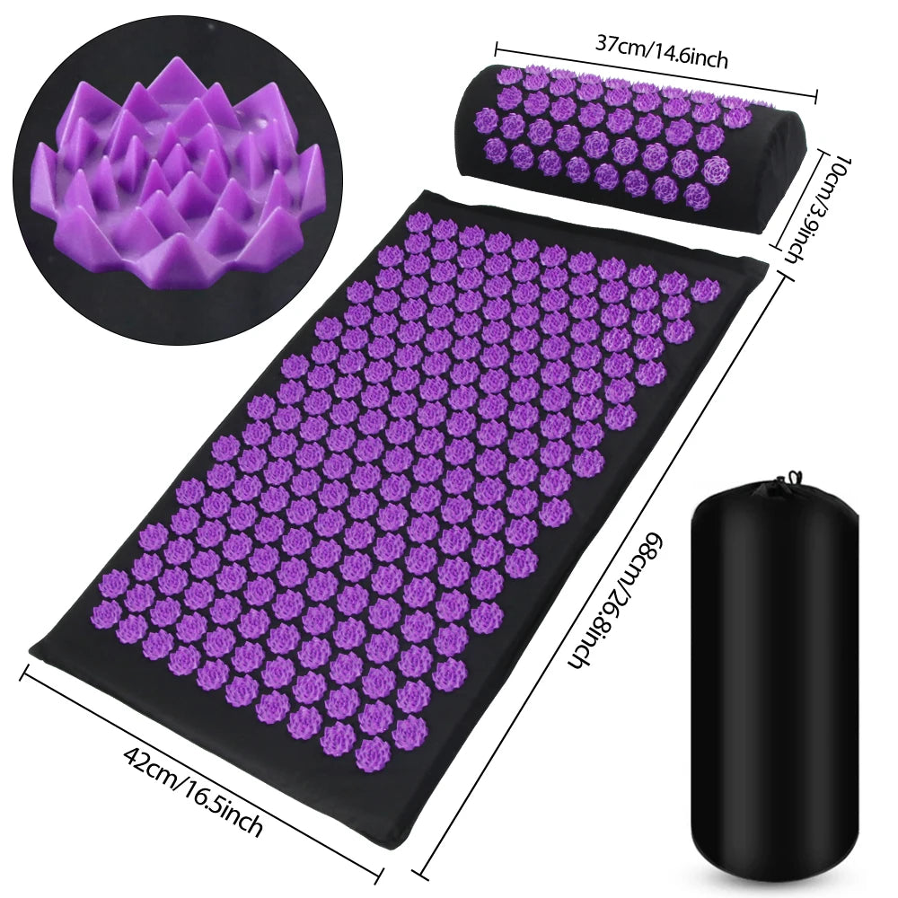 MarkhorAthletics™ Acupressure Yoga Mat