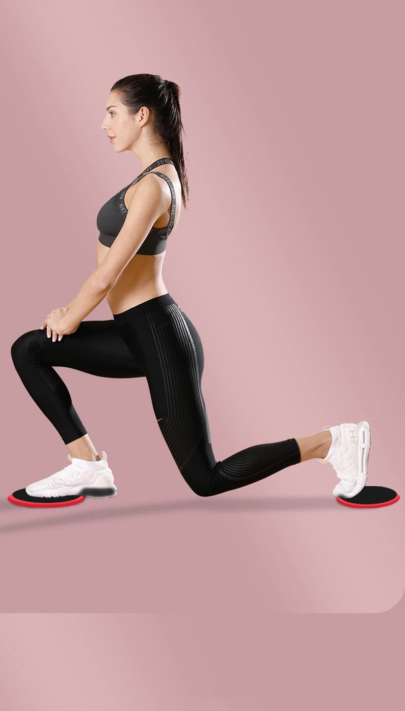 MarkhorAthletics™ High Quality Yoga Fitness Sliding Discs/Pads