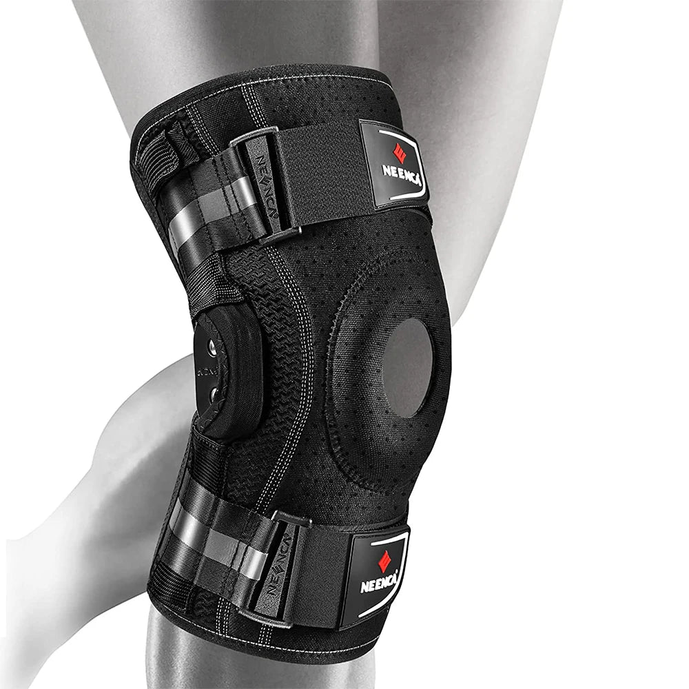 MarkhorAthletics™ Hinged Knee Brace for Knee Pain - Pain Relief