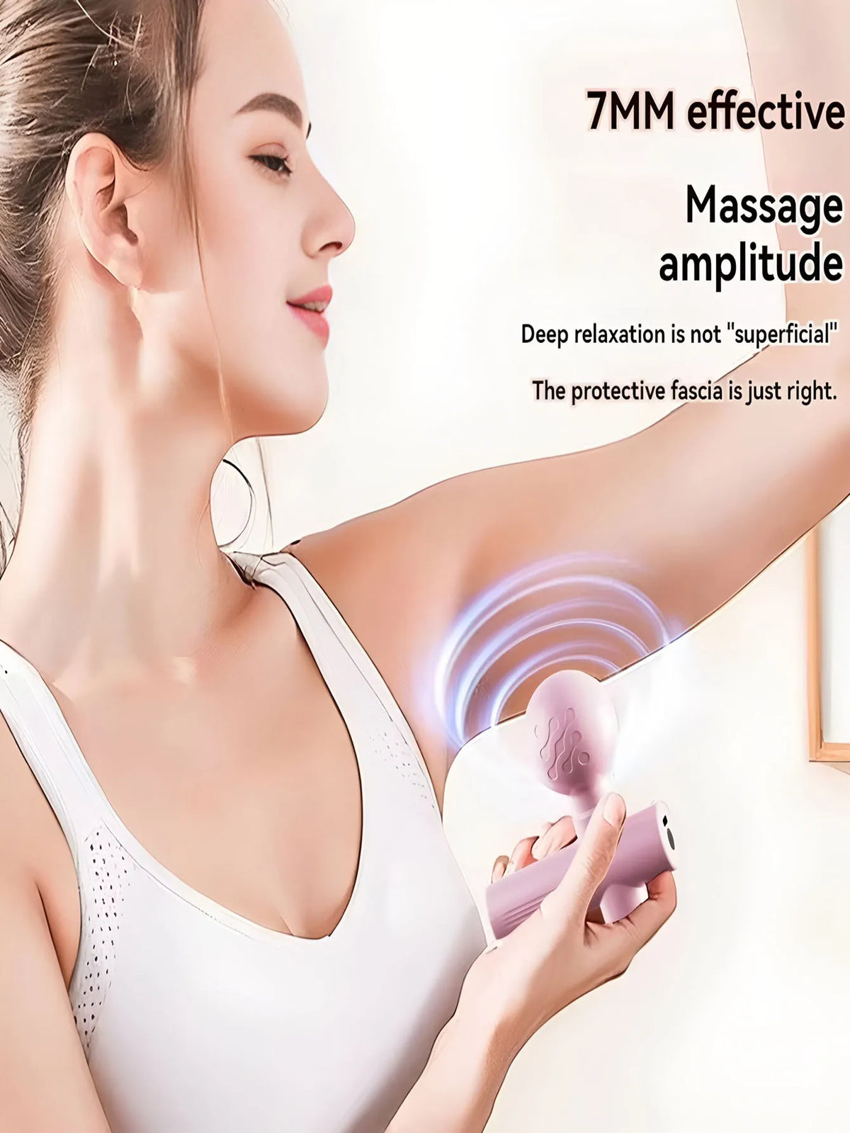 Mini Fascia Massage Gun - Compact Portable Muscle Massager