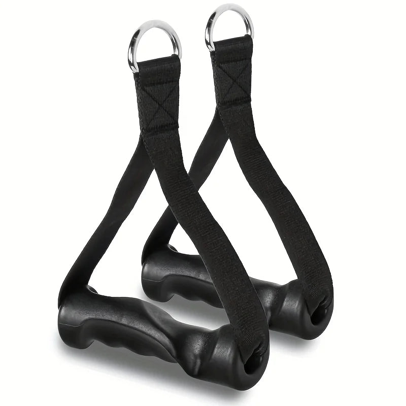 2-Pack Ergonomic Cable Machine Handles - Resistance Band Grips