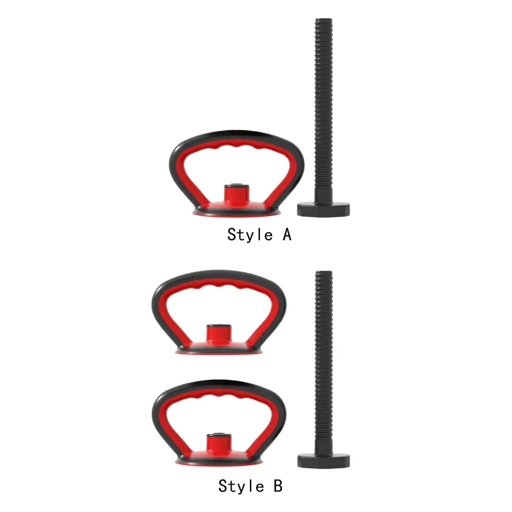 Portable Kettlebell Handle – Adjustable Weight Plate Grip