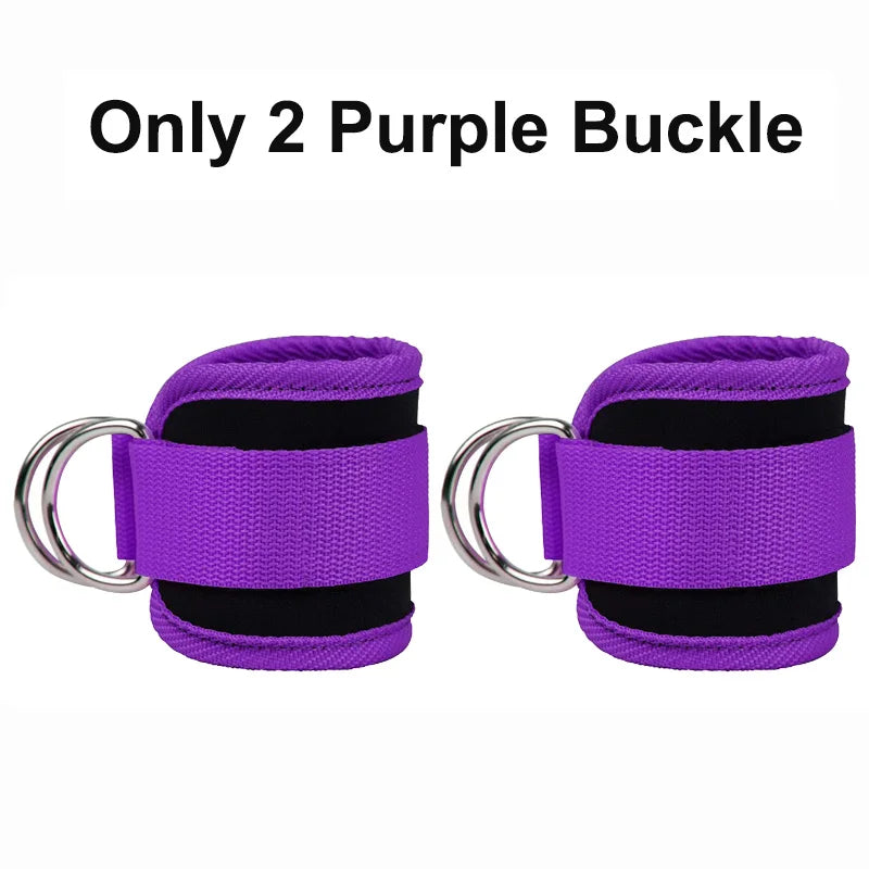 Resistance Tube Set with Ankle Straps – Cable Trainer for Glutes & Legs