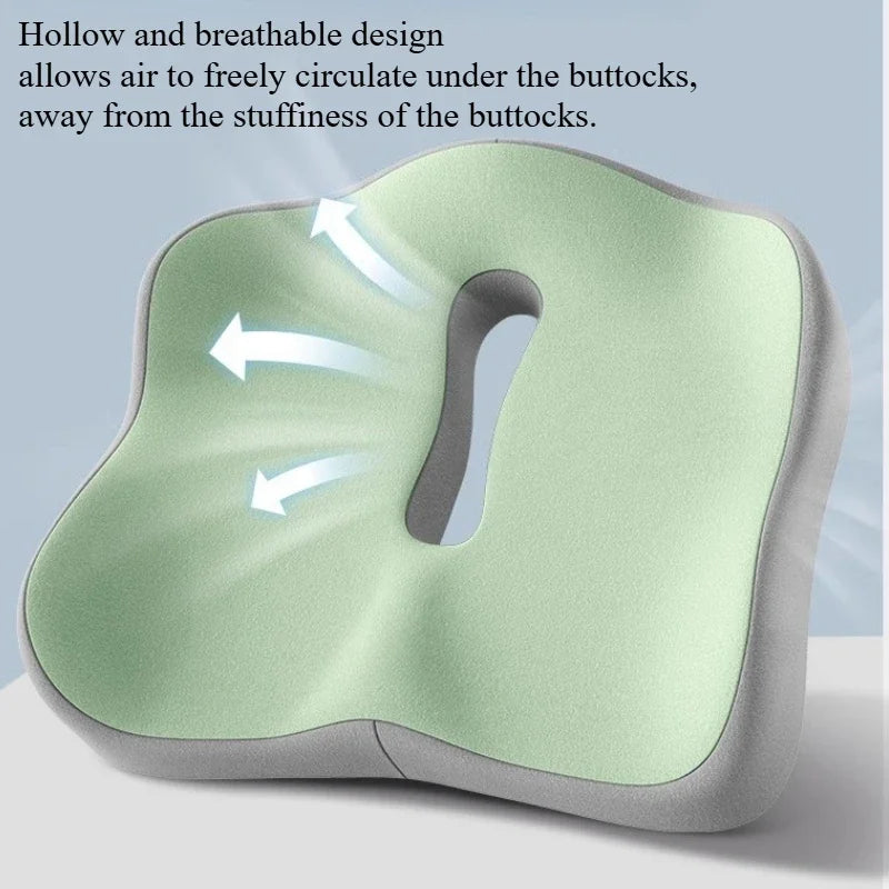 MarkhorAthletics™ Memory Foam Seat Cushion for Office & Home Use