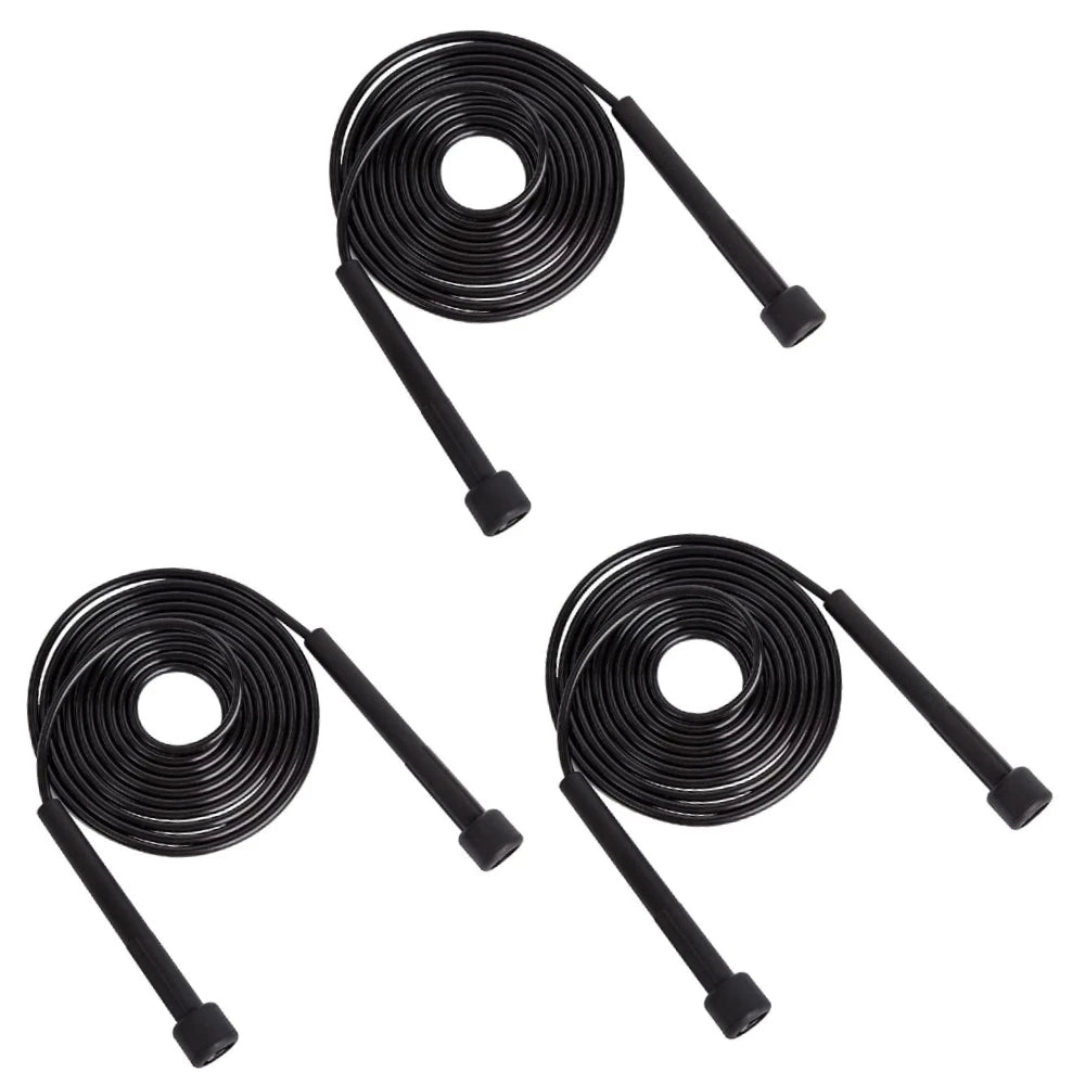 Adjustable Skipping Rope – PVC Jump Rope for Cardio Training