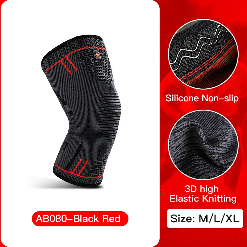Non-Slip Compression Knee Sleeve – Secure Fit Support