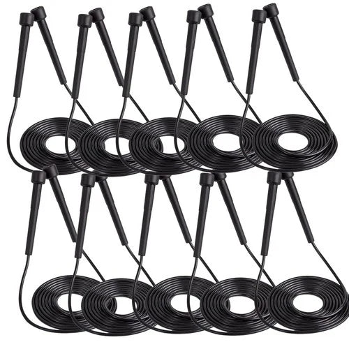 Adjustable Skipping Rope – PVC Jump Rope for Cardio Training