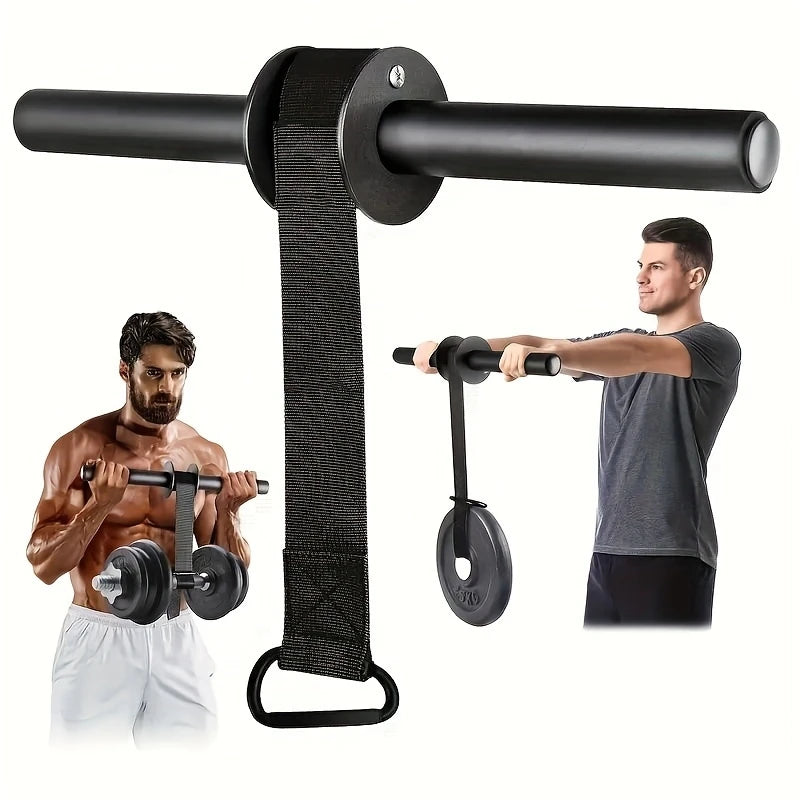Iron Wrist & Forearm Strengthener Bar – Rotational Grip Trainer
