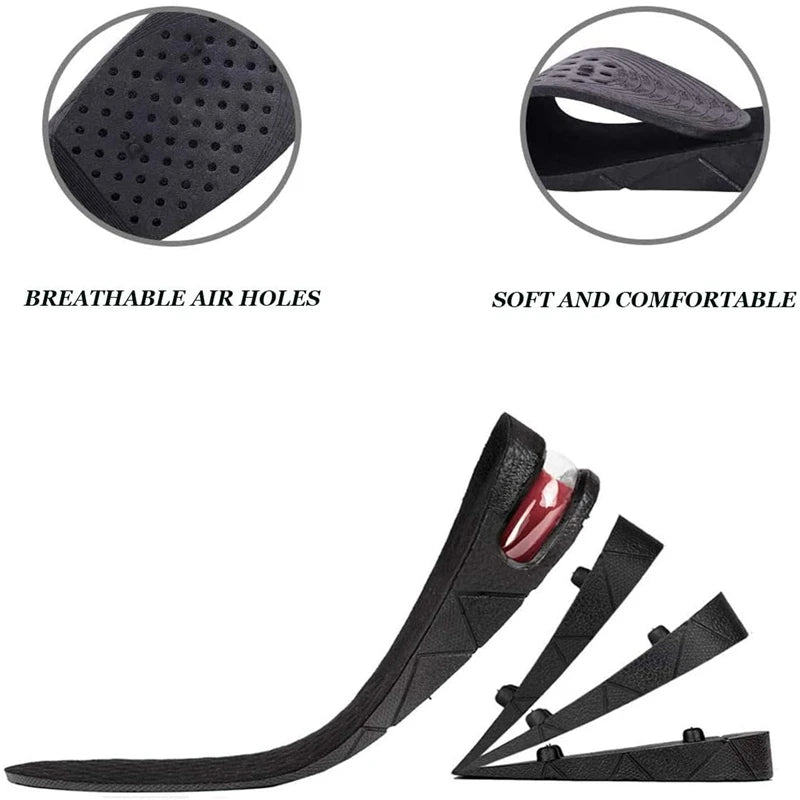 Height Increase Insoles - Invisible Air Cushion Elevator Insert