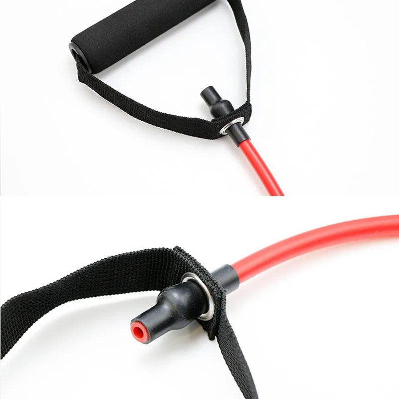 Resistance Tube Band with Handles – Pull Rope Trainer
