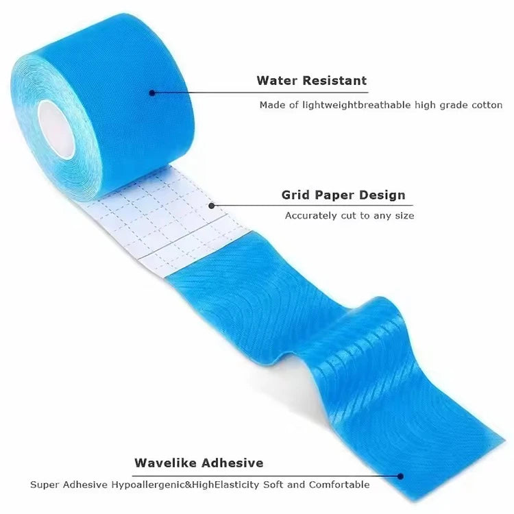 MarkhorAthletics™ 5CMX5M Muscle Recovery Patch - Sports Elastic Tape