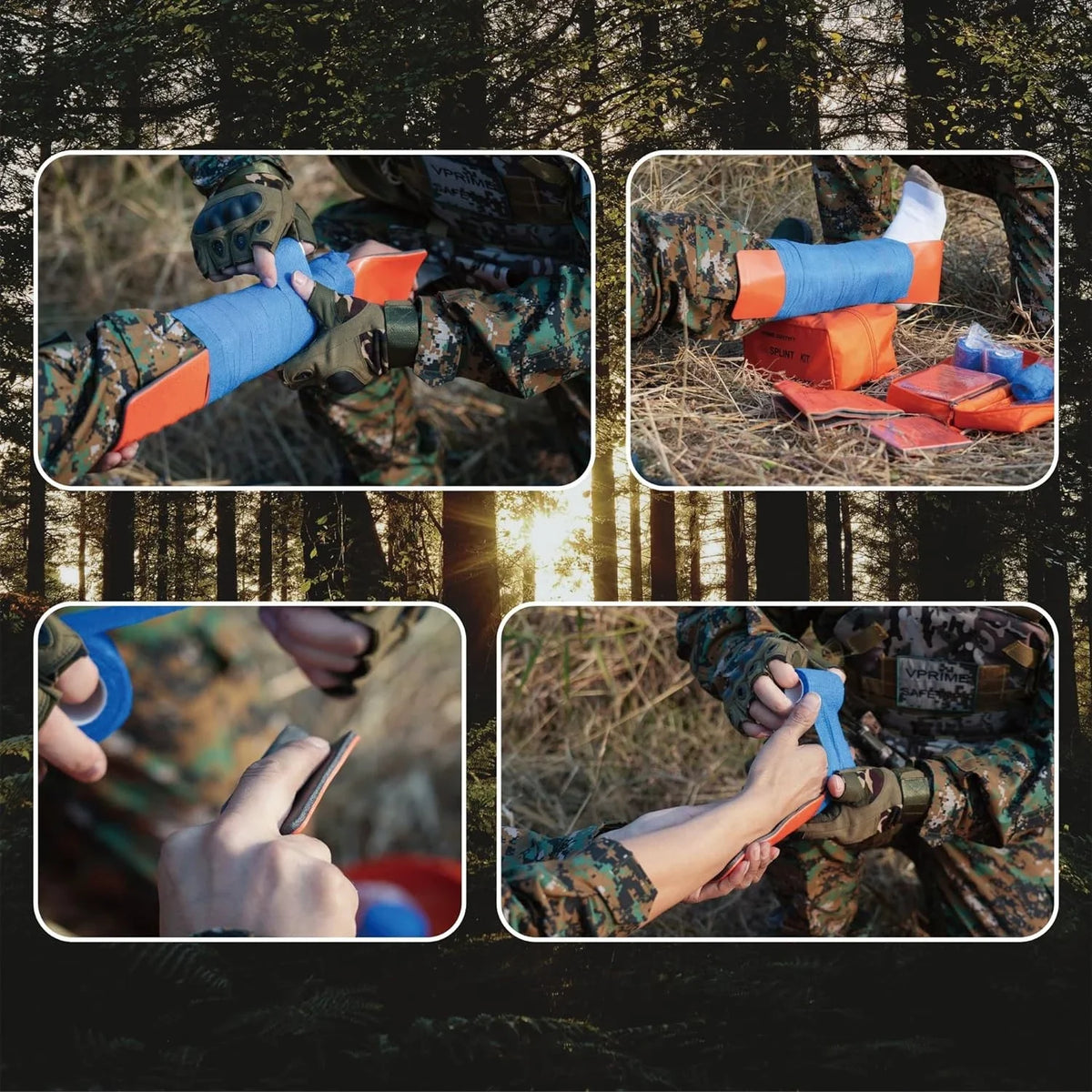 SANKE RESCUE First Aid Splint - Malleable Emergency Immobilization Splint