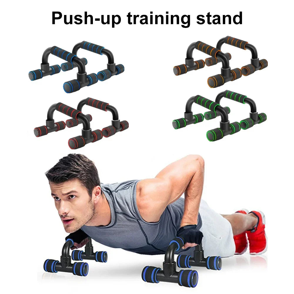 MarkhorAthletics™ 1 pair U-shaped Push-up Rack Fitness Equipment