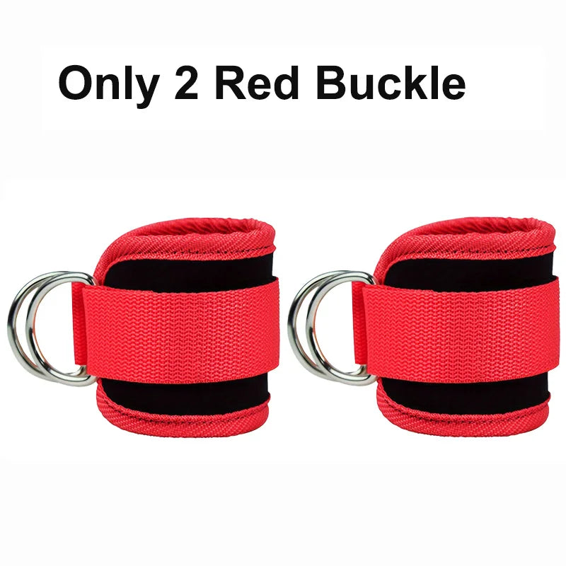 Resistance Tube Set with Ankle Straps – Cable Trainer for Glutes & Legs