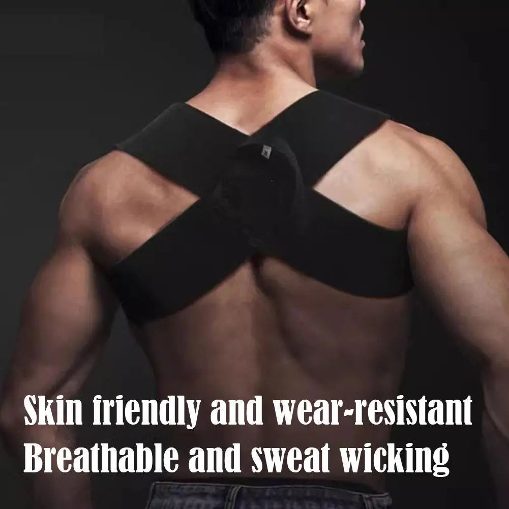 MarkhorAthletics™ Back Posture Corrector Brace Support Belt Clavicle Spine
