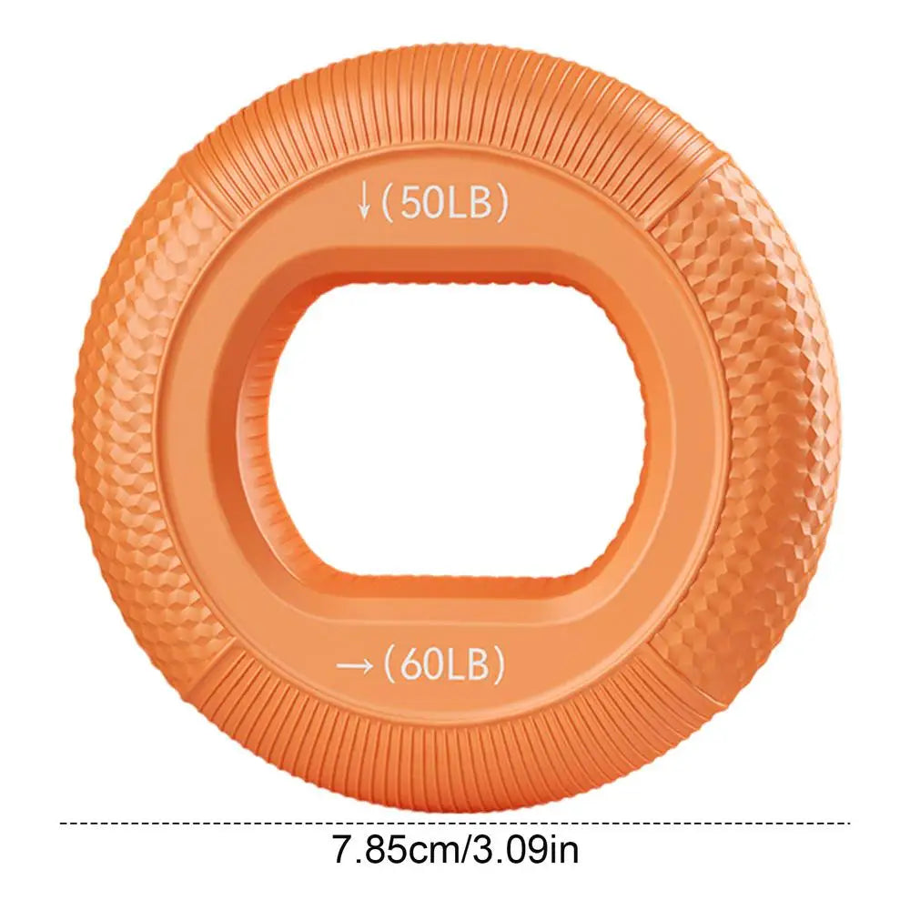 Silicone Grip Strengthening Ring – Adjustable Resistance Hand Exerciser