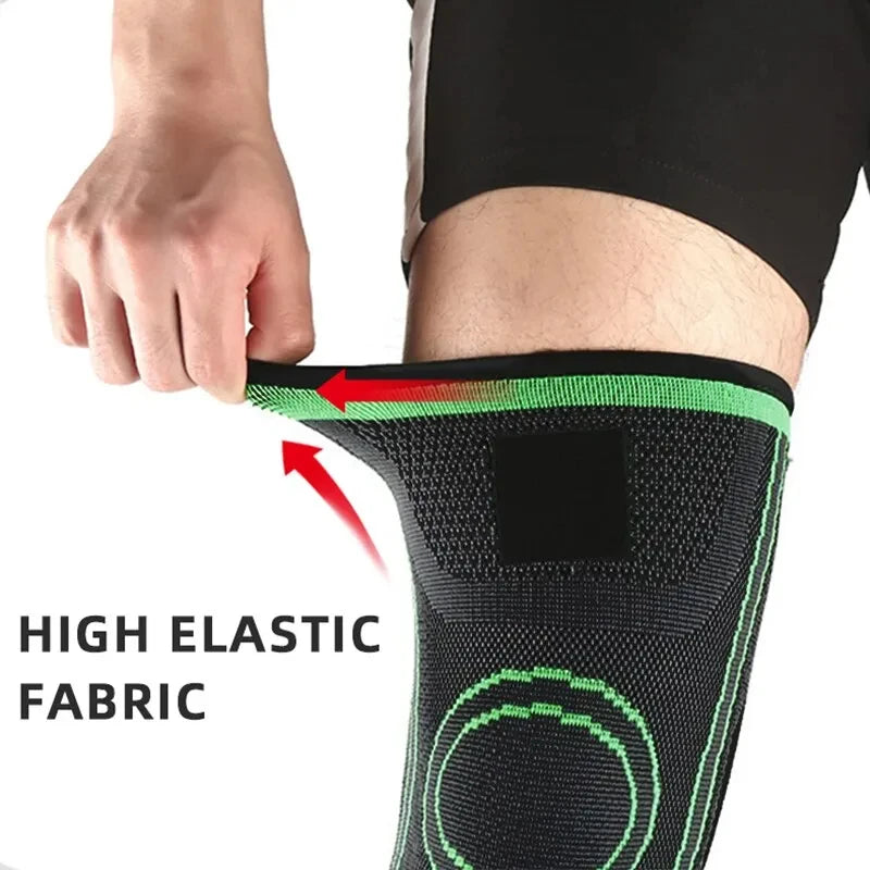 Knee Compression Sleeve Twin Pack - Adjustable Support Set
