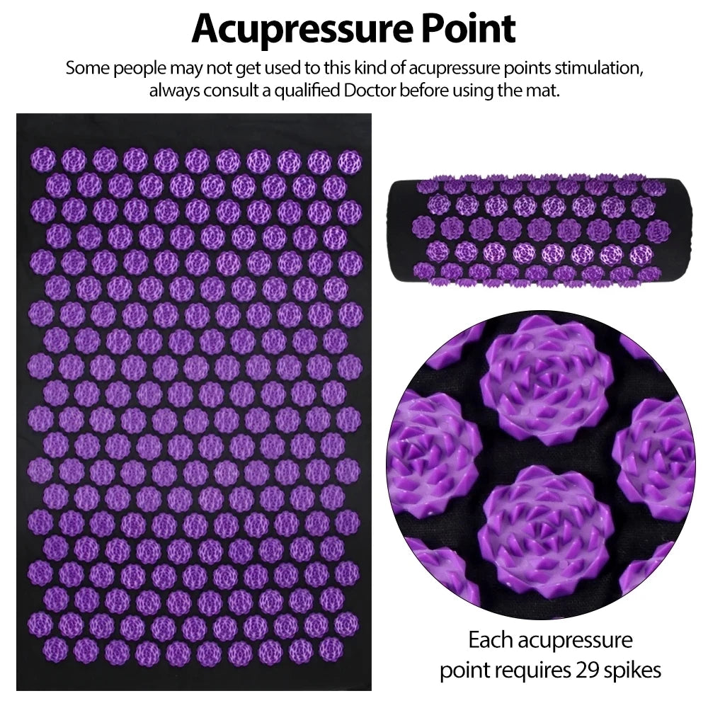 MarkhorAthletics™ Acupressure Yoga Mat