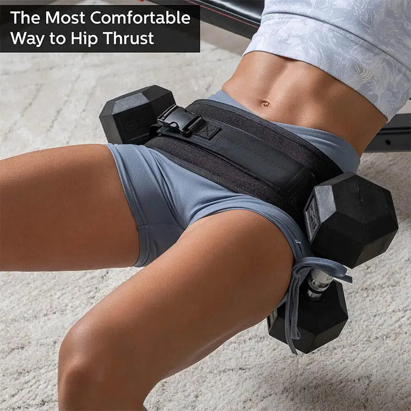 MarkhorAthletics™ Adjustable Hip Thrust Belt for Glute Training
