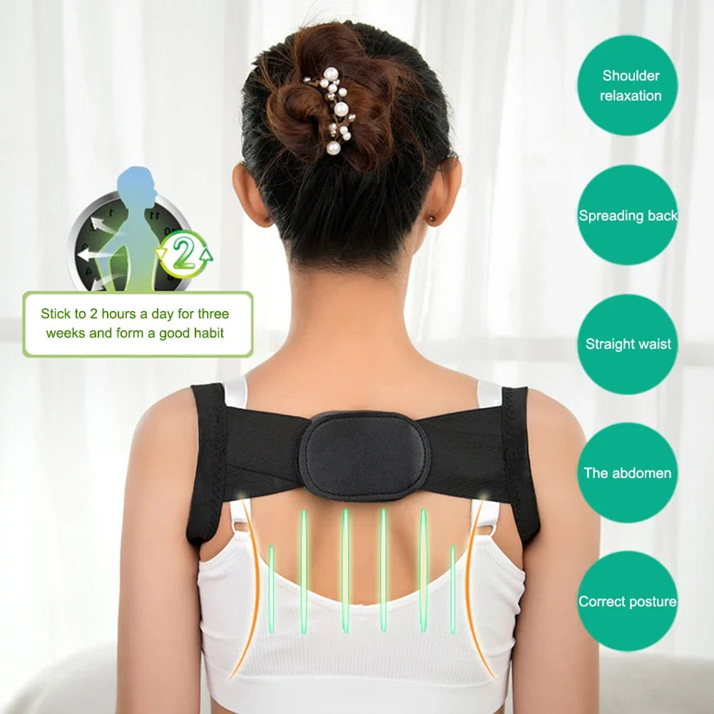 Adjustable Shoulder Posture Belt - Back Support Corrector