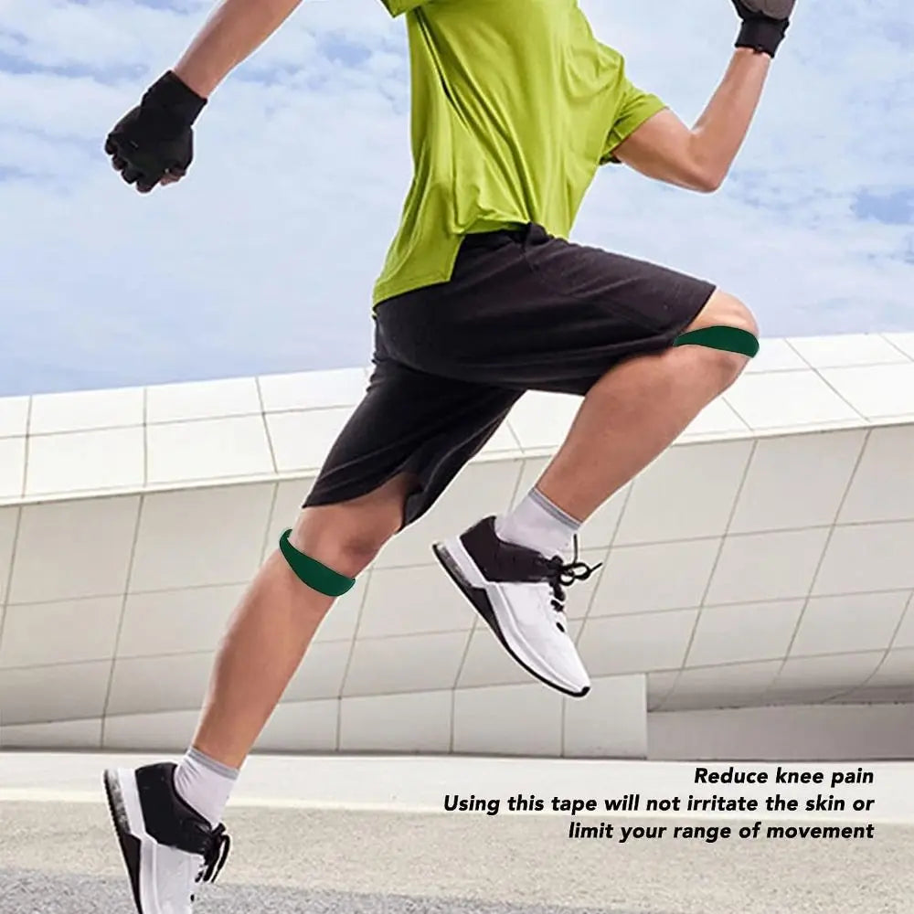 Silicone Patella Tendon Strap - Adjustable Support Band