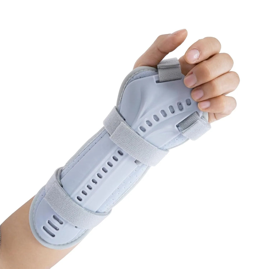 Wrist Splint Brace - Rigid Immobilizing Support, Adjustable Fit
