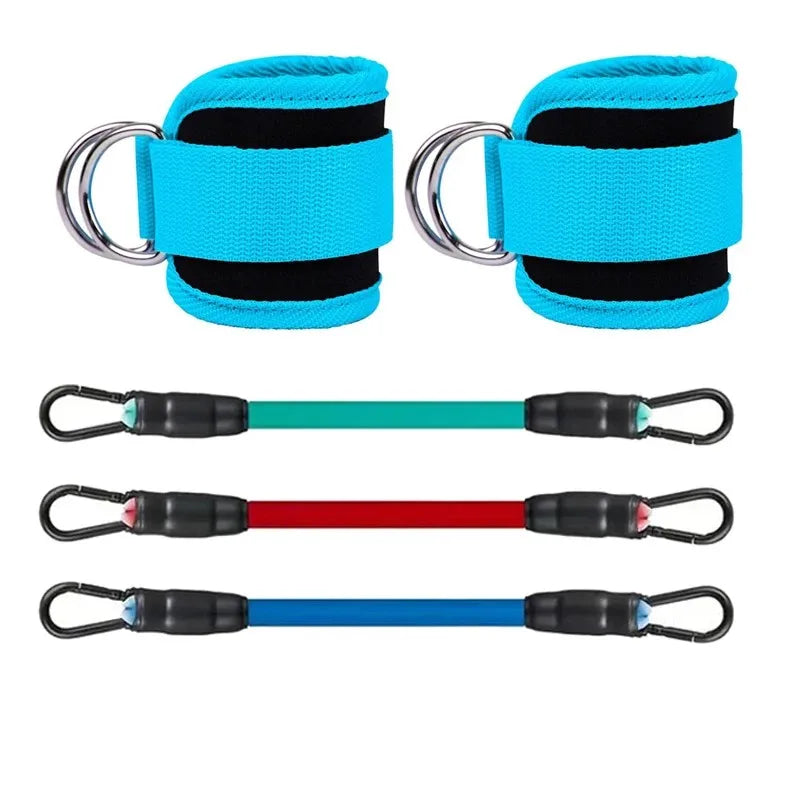 Ankle & Hip Resistance Bands – Booty Band Set with Ankle Straps
