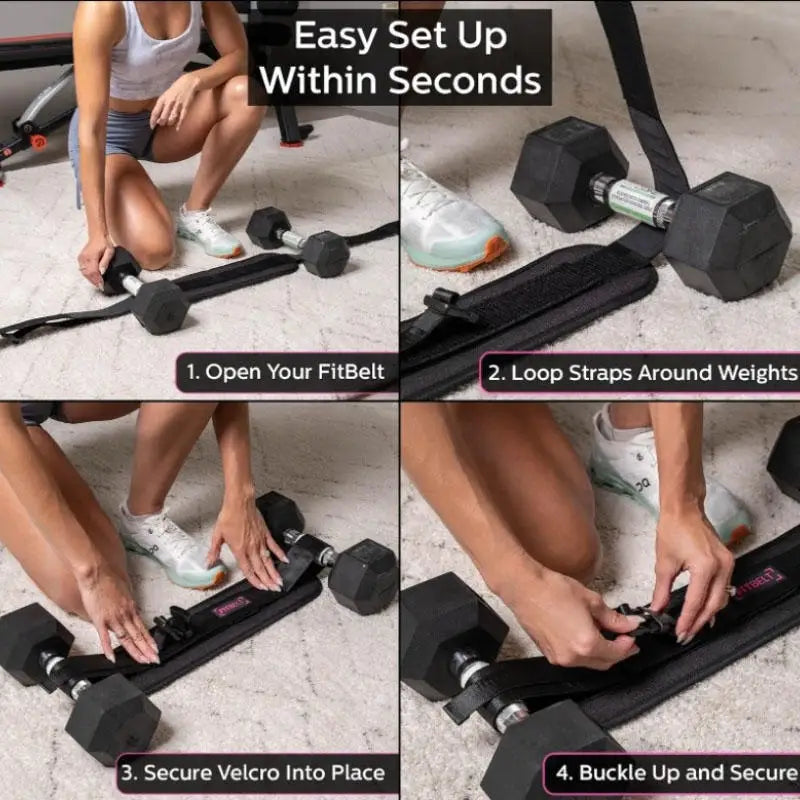 MarkhorAthletics™ Adjustable Hip Thrust Belt for Glute Training