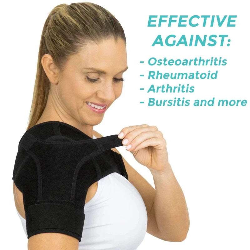 Shoulder Pressure Pad Support Brace - Wrap for Men & Women