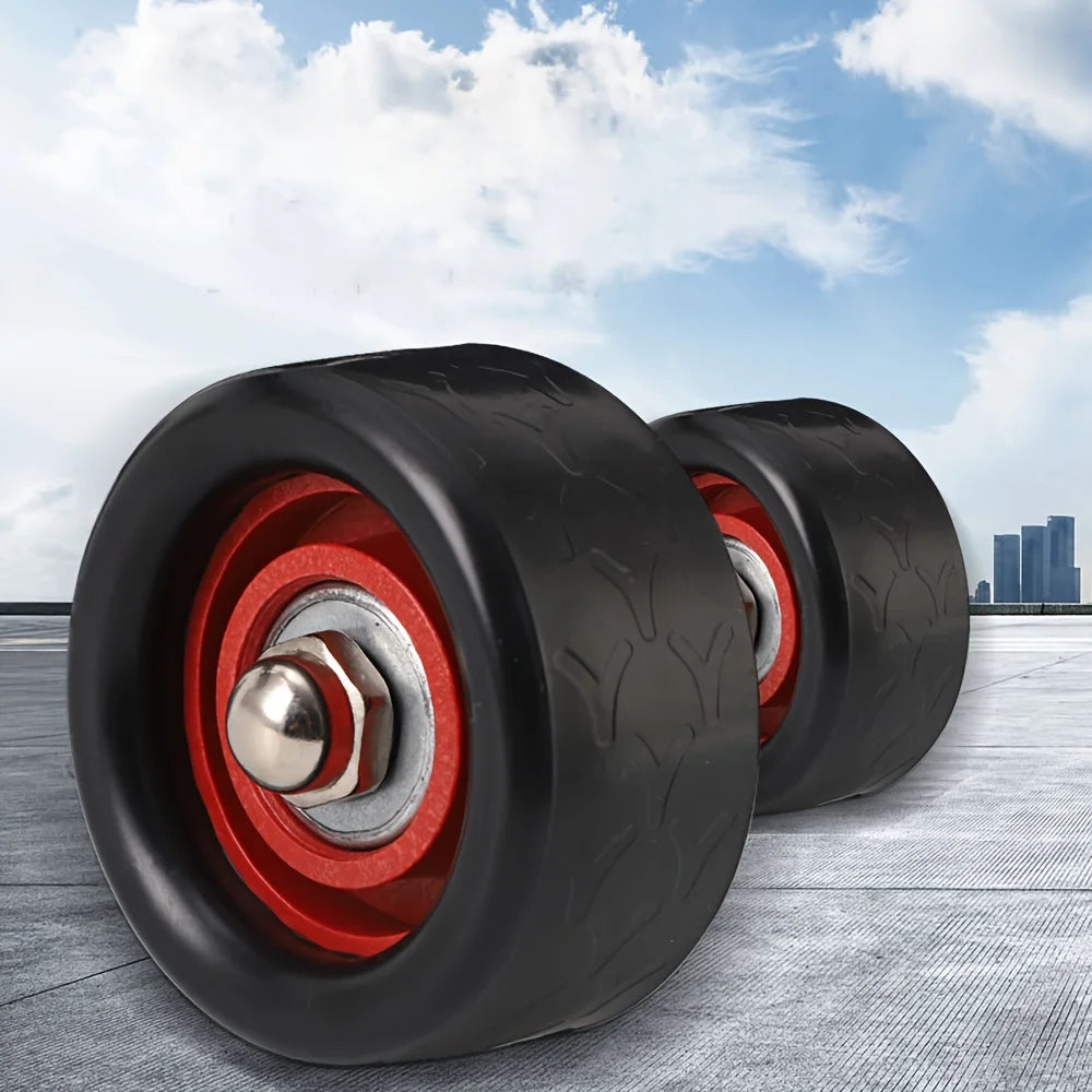 Four-Wheel Abdominal Roller – Stability Core Trainer