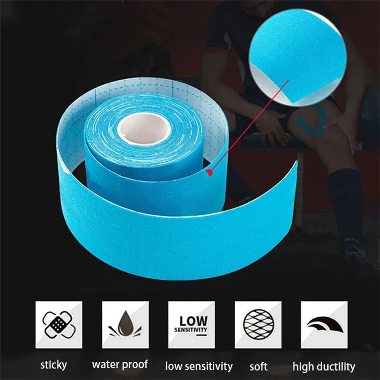 MarkhorAthletics™ 5CMX5M Muscle Recovery Patch - Sports Elastic Tape
