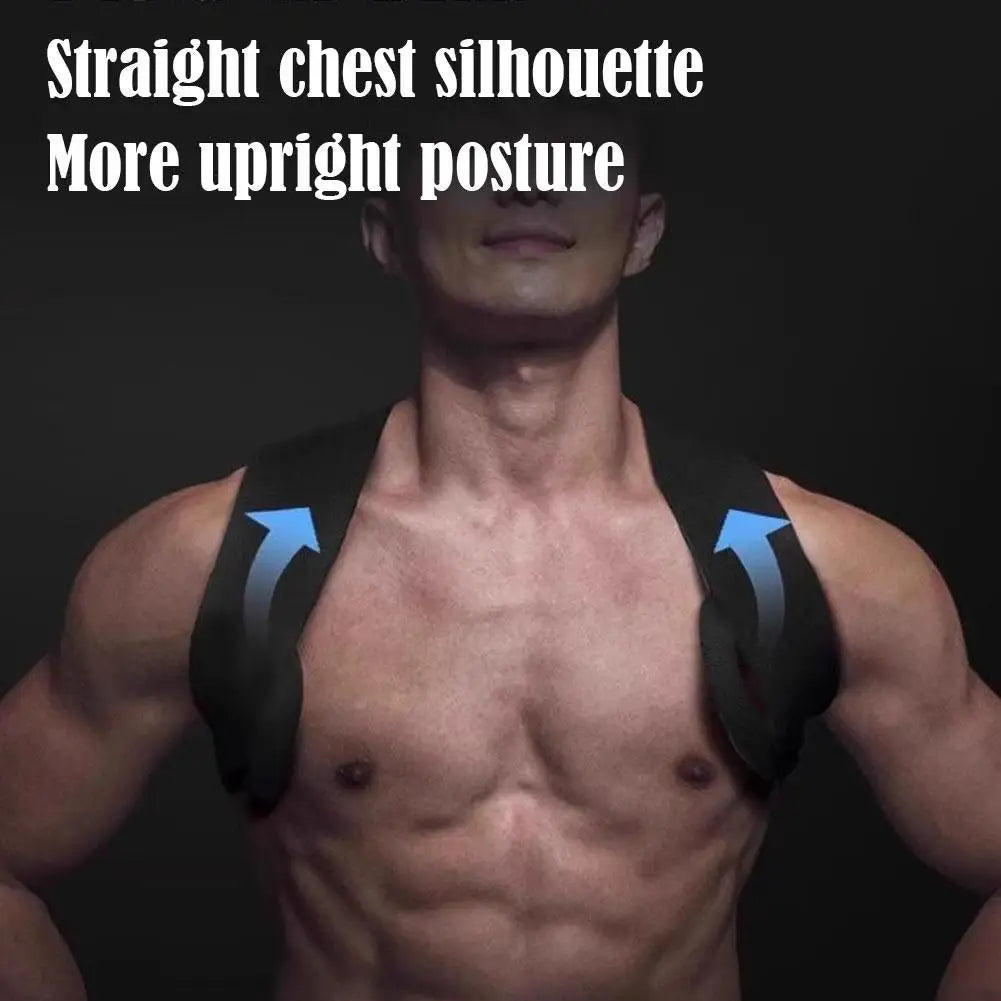 MarkhorAthletics™ Back Posture Corrector Brace Support Belt Clavicle Spine