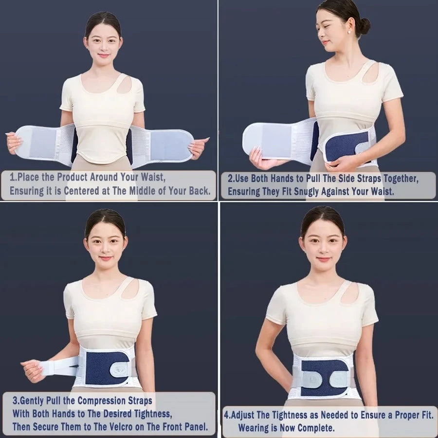 MarkhorAthletics™ Back Brace Support Belt For Lower Pain Relief