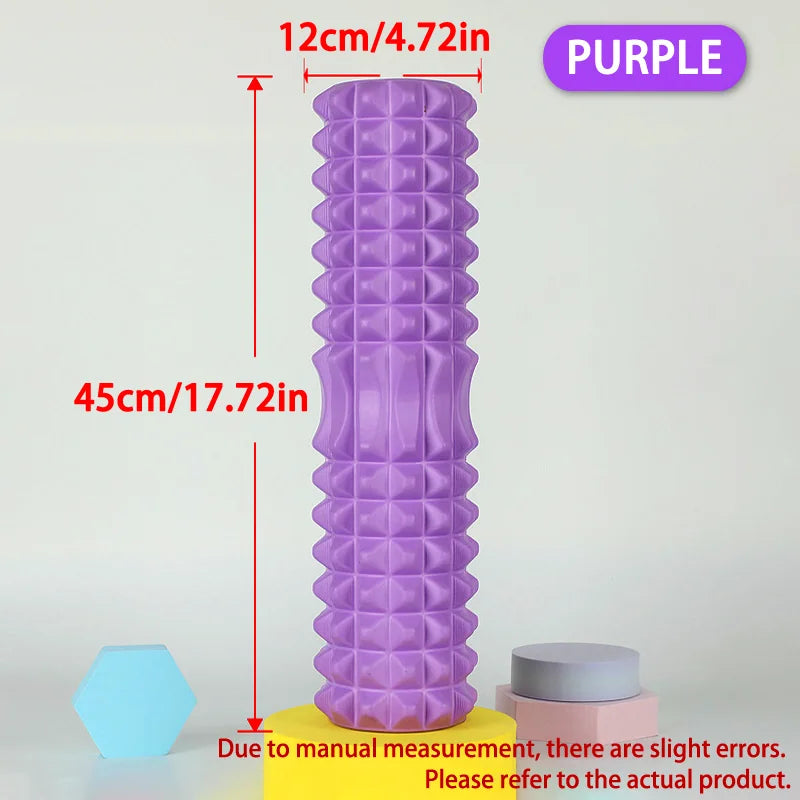 EVA Foam Roller 30/45cm - High-Density Roller for Back & Muscle Recovery