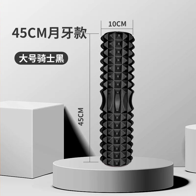 Ridged Column Foam Roller - Pilates & Yoga Muscle Massager