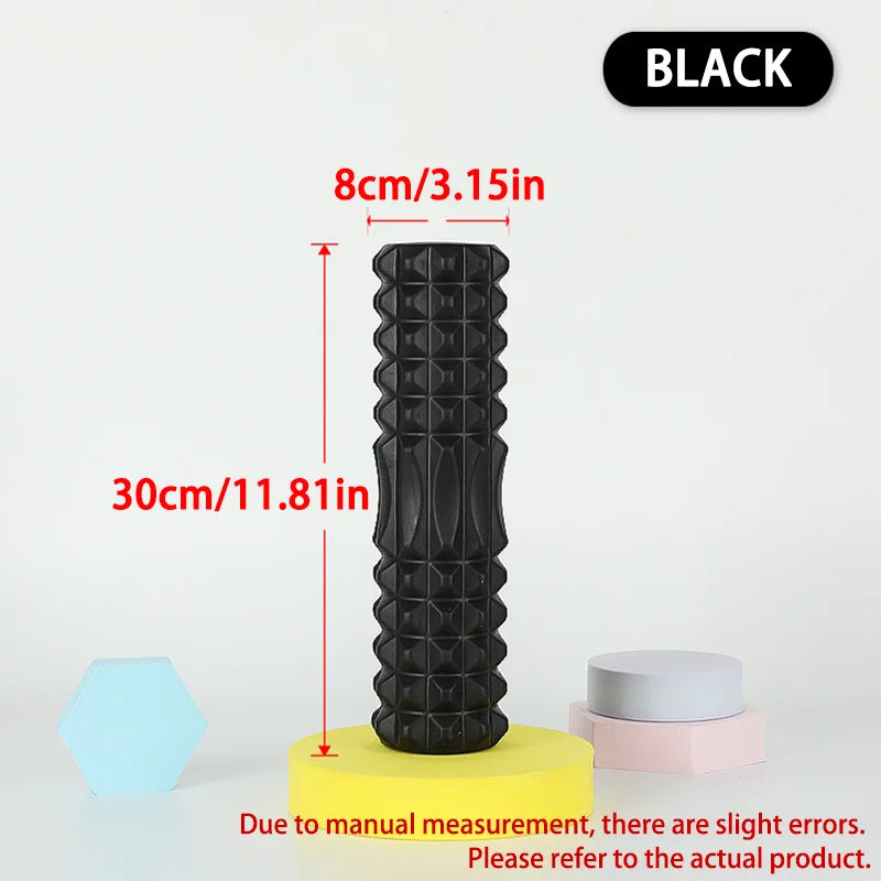 EVA Foam Roller 30/45cm - High-Density Roller for Back & Muscle Recovery