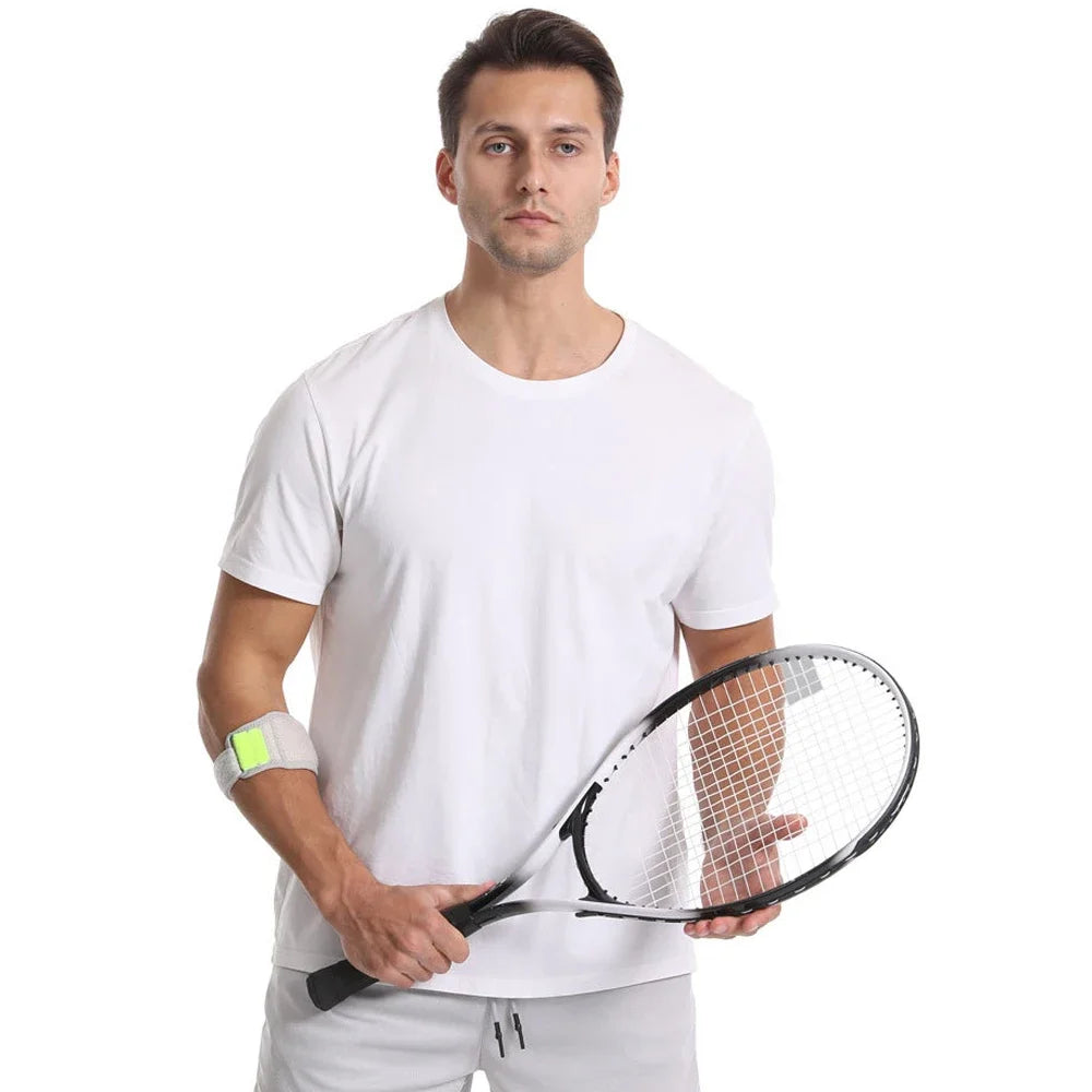 Elbow Support Strap with Shock-Absorbing Pad - Adjustable Fit