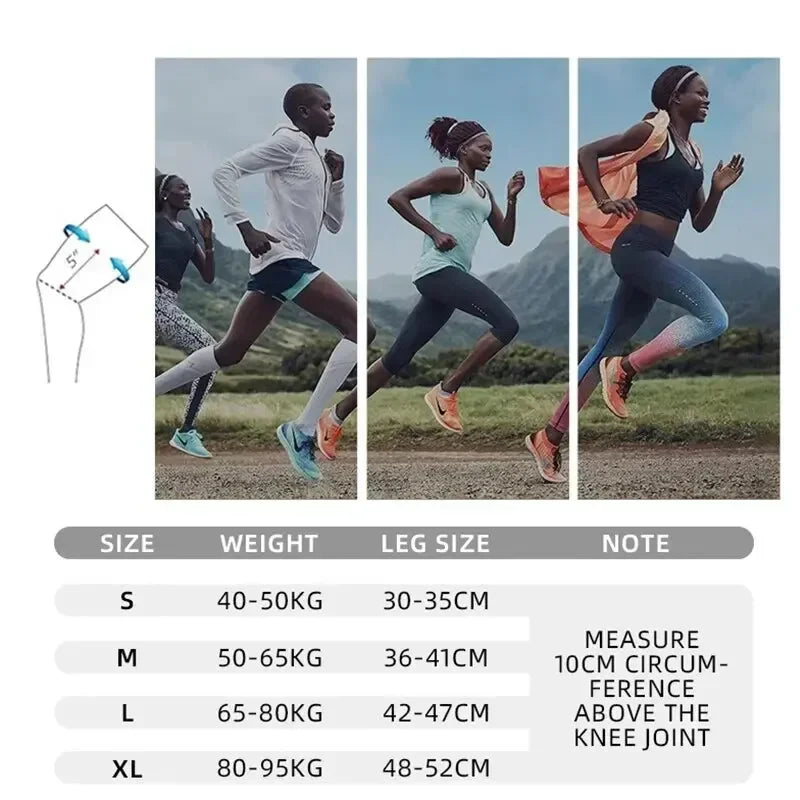 Adjustable Knee Compression Sleeve - Running & Workout Support