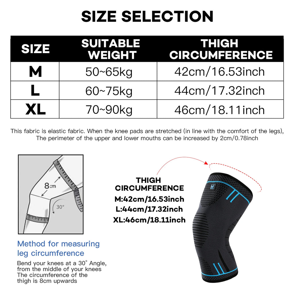 Compression Knee Sleeve – Spring Support Brace
