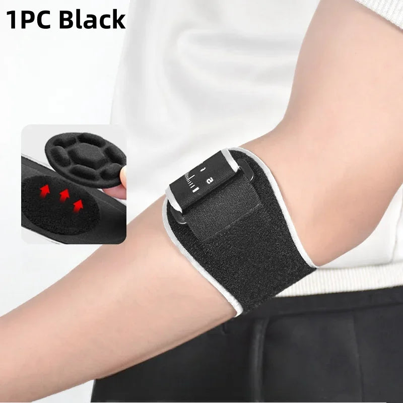 Elbow Support Strap with Gel Pad - Adjustable Fit