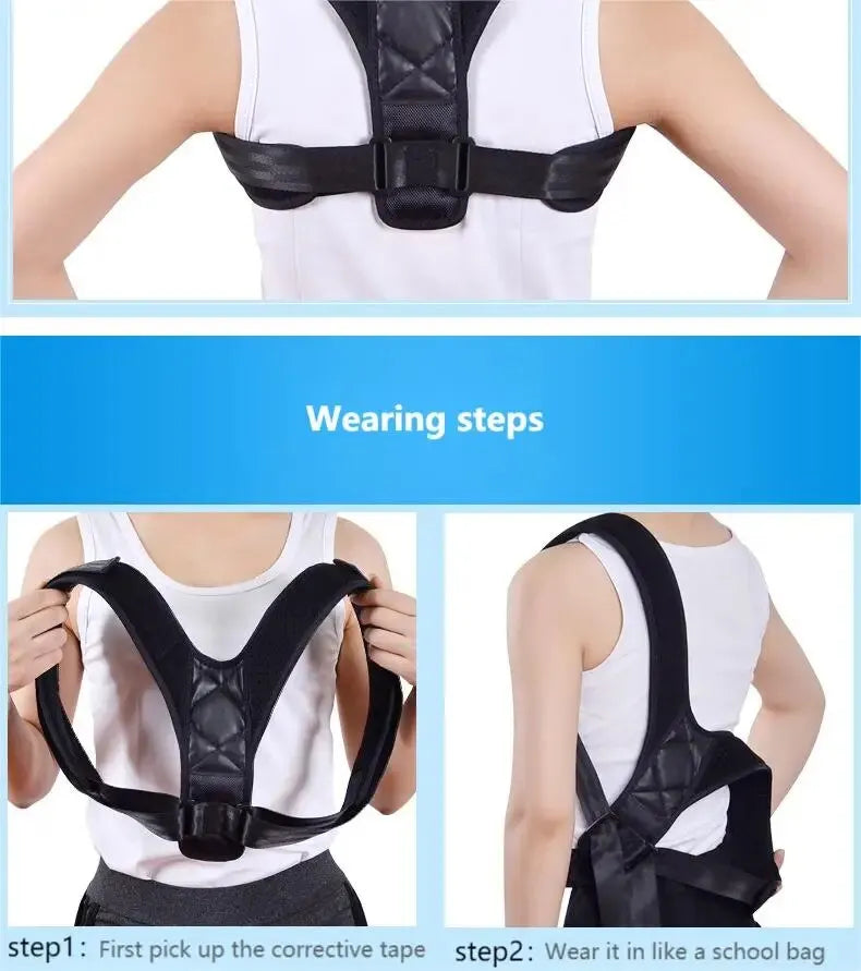 MarkhorAthletics™ Back Posture Correction Belt Hunchback Prevention