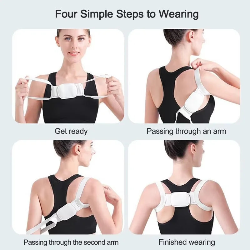 Adjustable Shoulder Posture Belt - Back Support Corrector