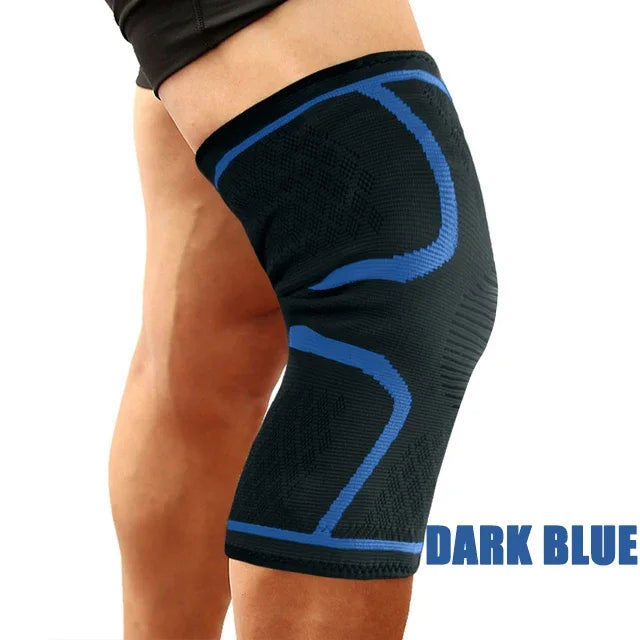 Open Patella Knee Compression Sleeve - Adjustable Weightlifting Support