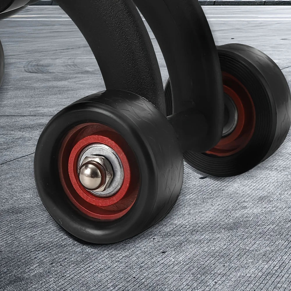 Four-Wheel Abdominal Roller – Stability Core Trainer