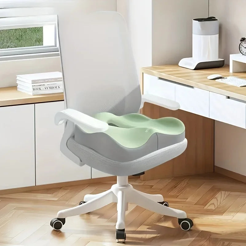 Memory Foam Seat Cushion – Ergonomic Pressure Relief Support